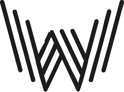 字母W矢量logo圖標