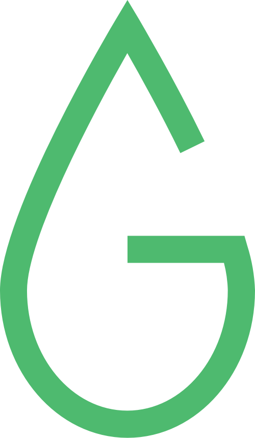 綠色水滴字母G矢量logo圖標(biāo) logo png