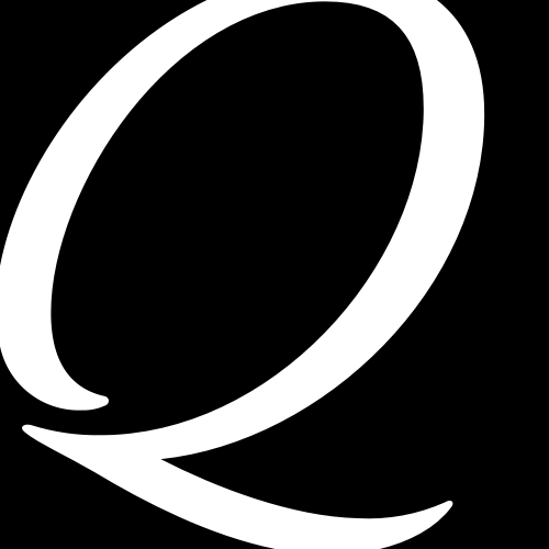 字母Q矢量圖標(biāo)