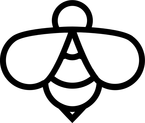 蜜蜂矢量圖標(biāo)素材 logo png