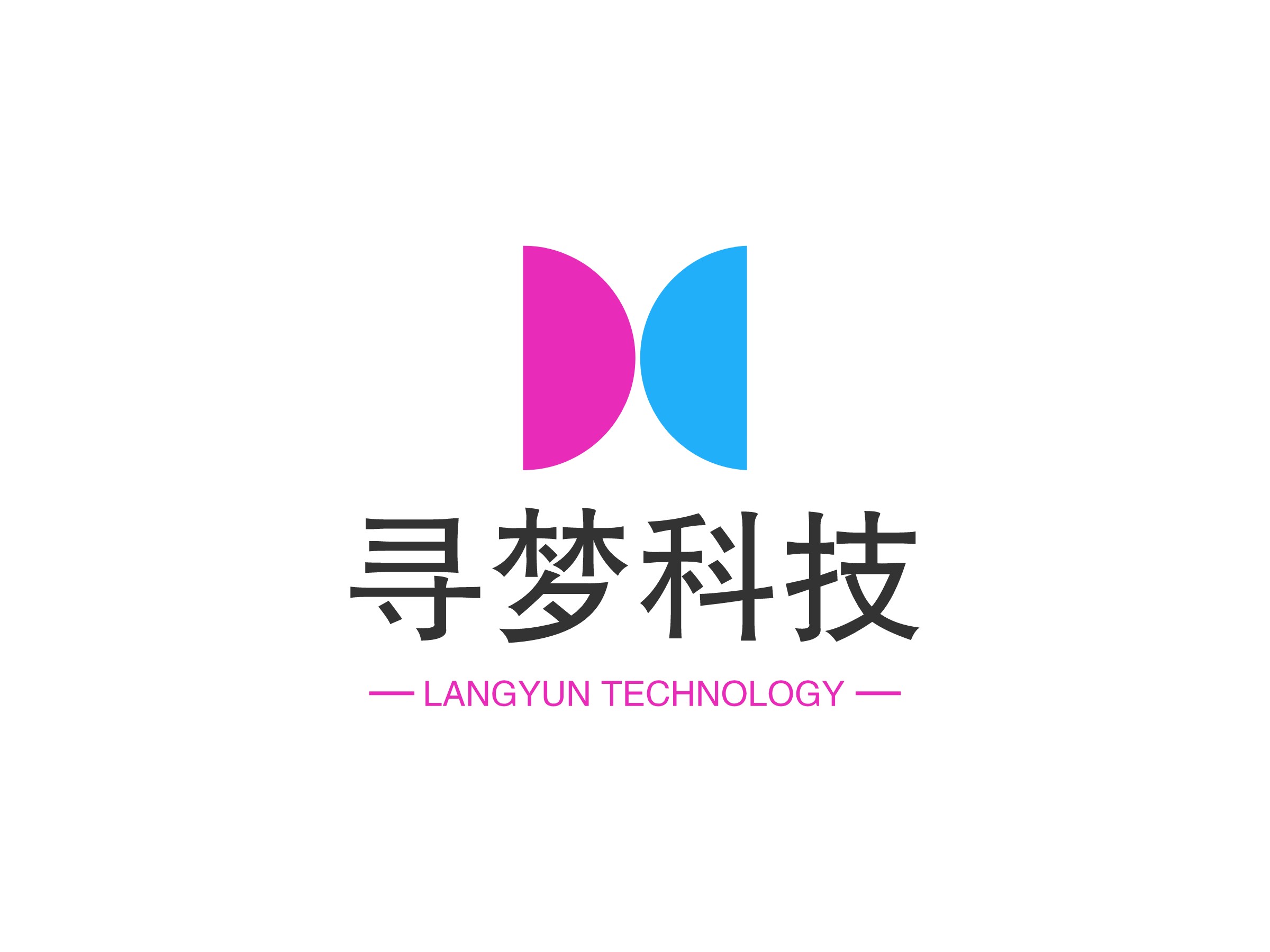尋夢科技logo設(shè)計(jì)