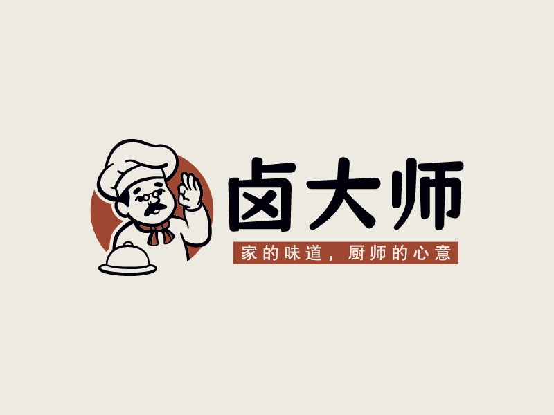 鹵大師LOGO設(shè)計(jì)